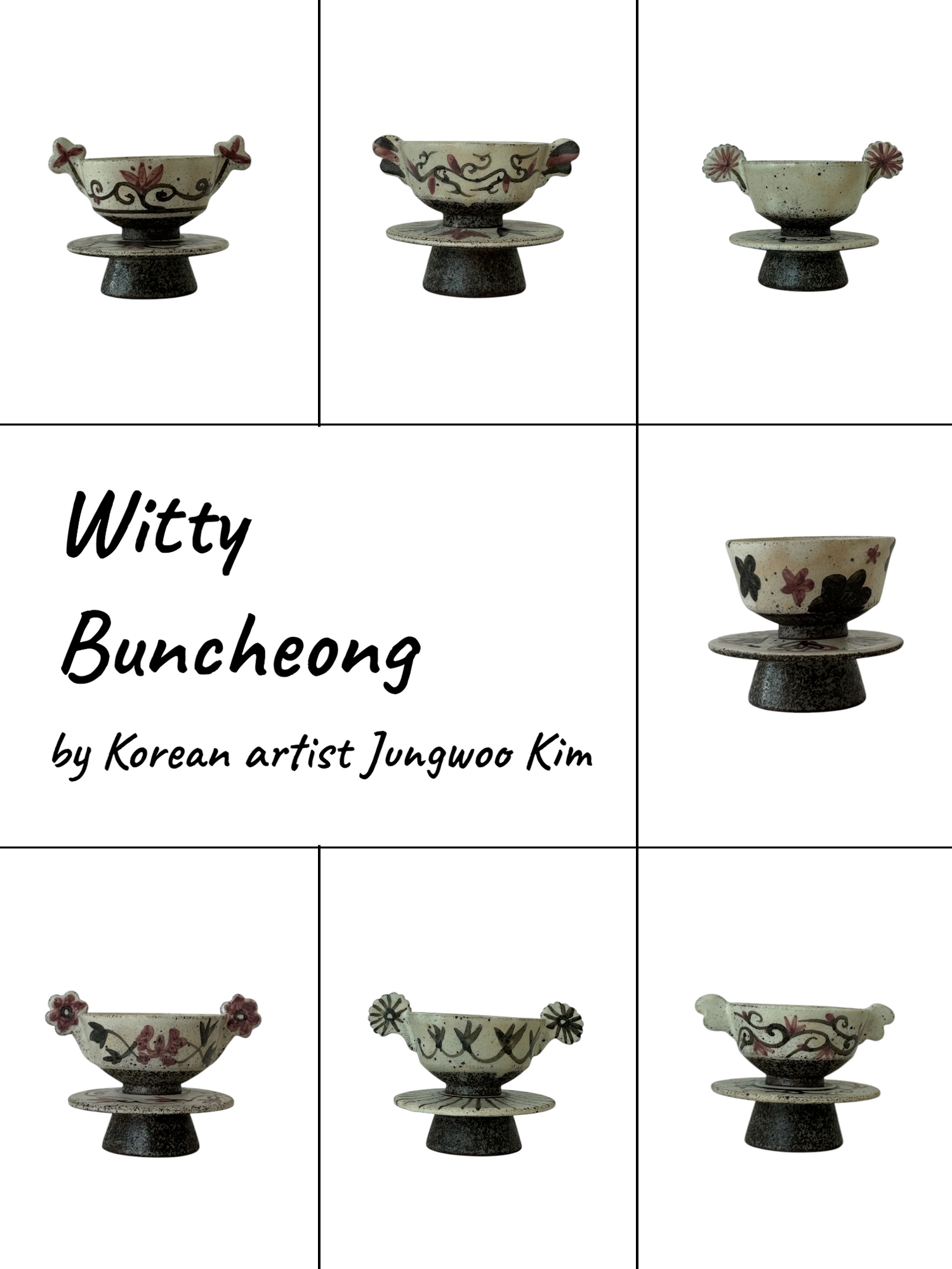 Witty Strokes: The Buncheong Tea Cup Series by Jungwoo Kim