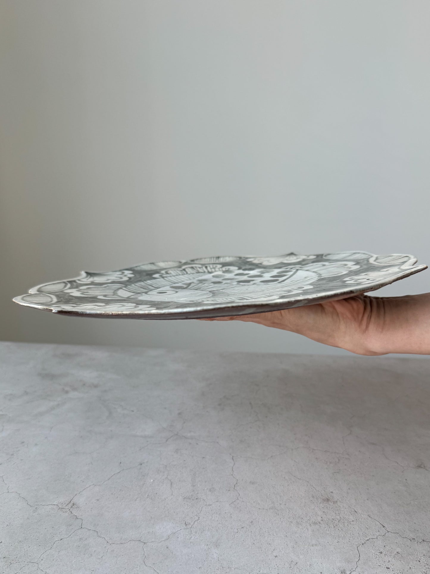 Petal Plate - Playful Fish