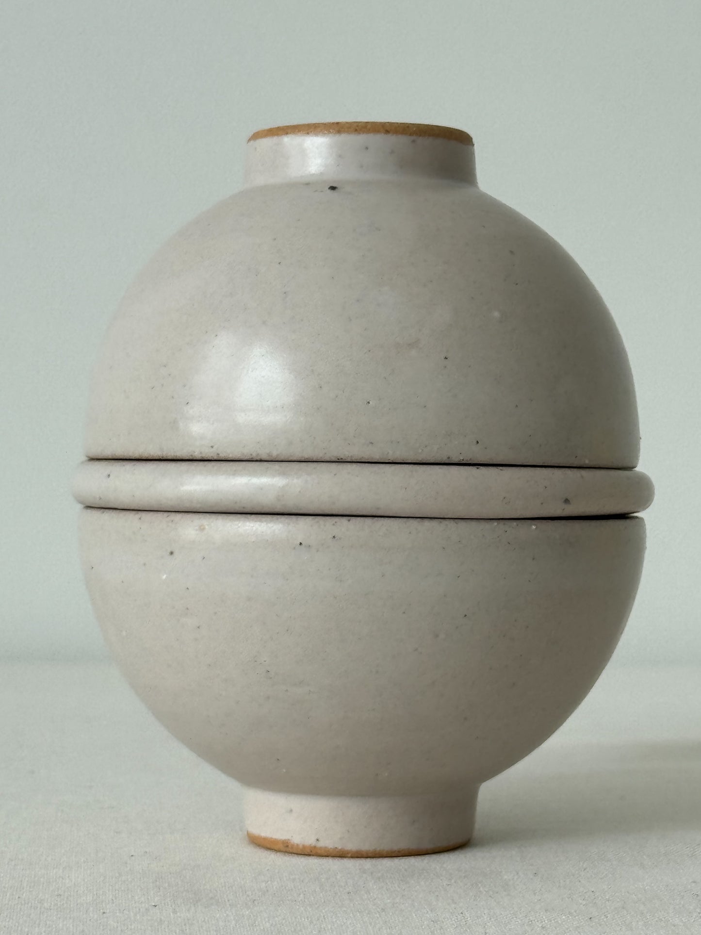 Moon Jar Teacup Set -Ivory