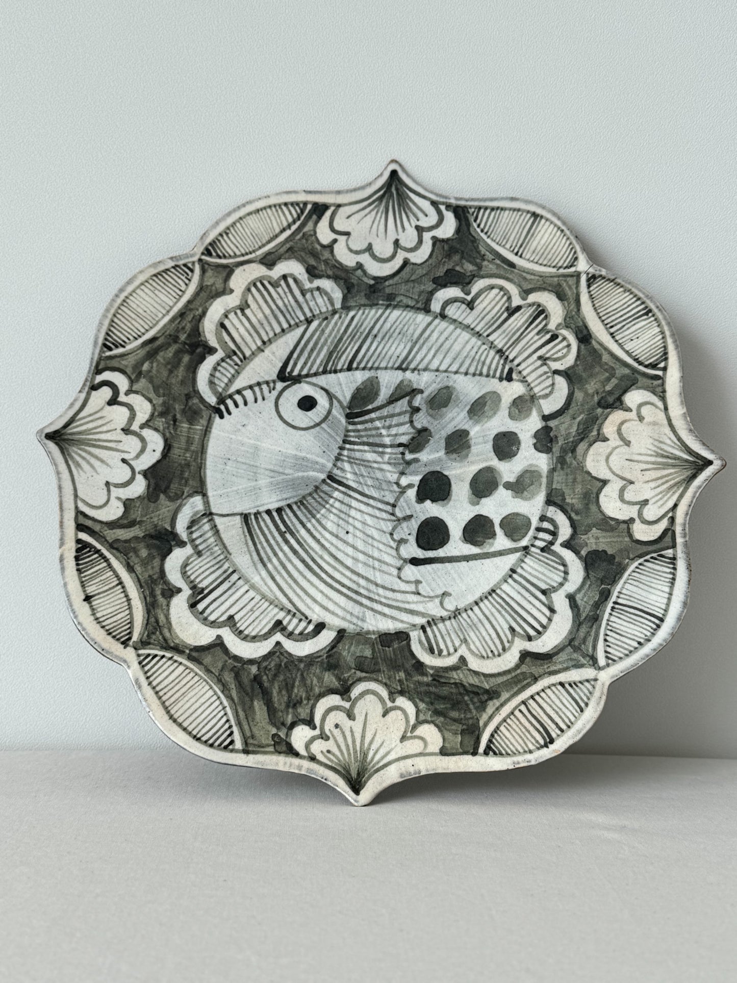 Petal Plate - Playful Fish