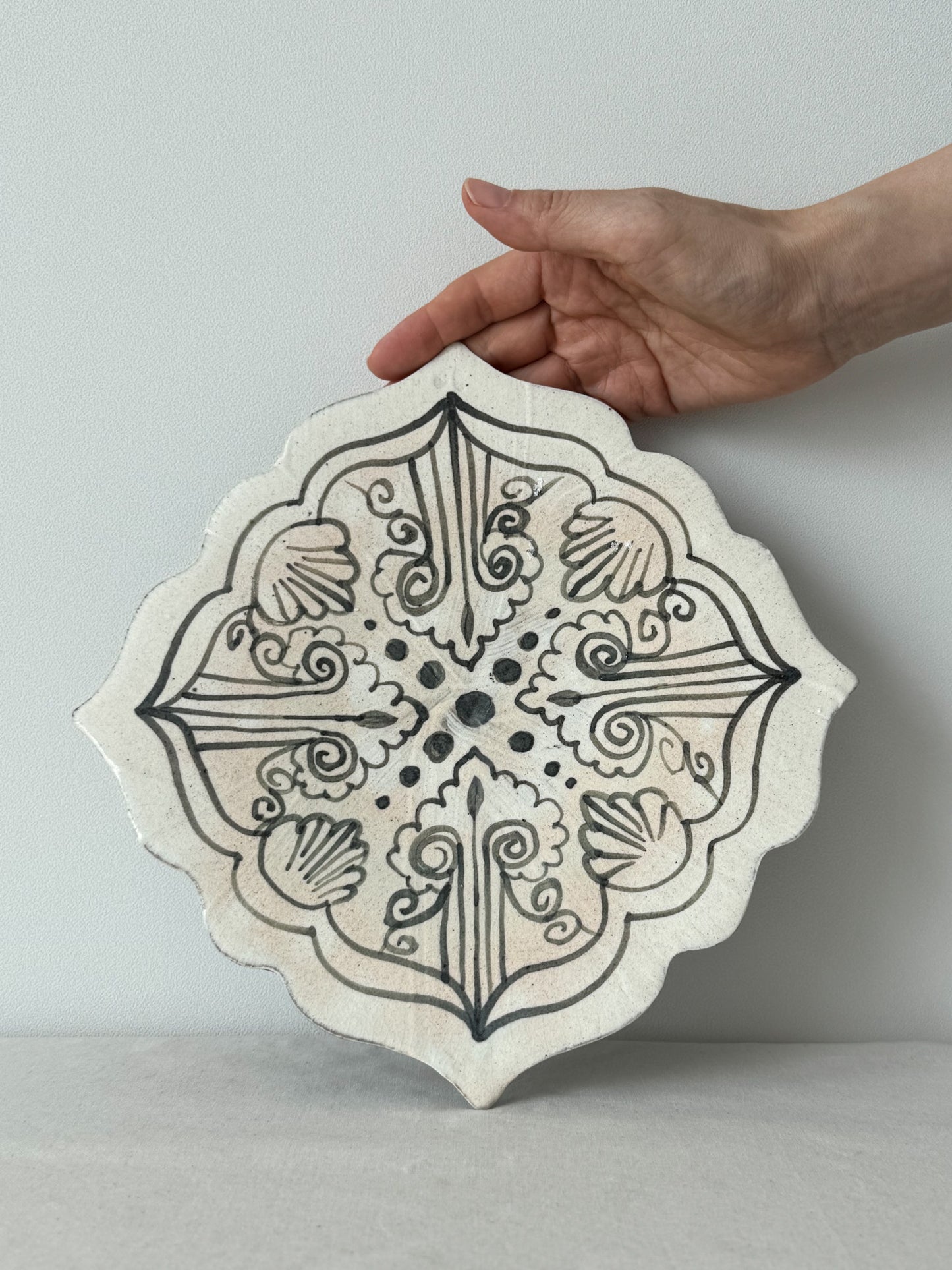 Petal Square Plate