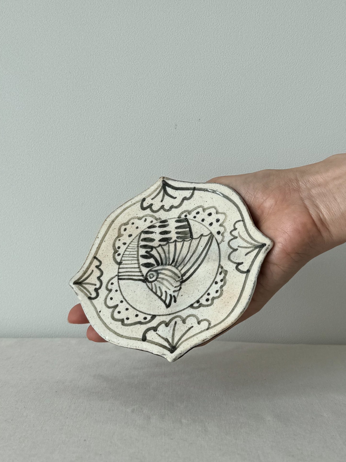 Petal Plate - Small Playful Fish