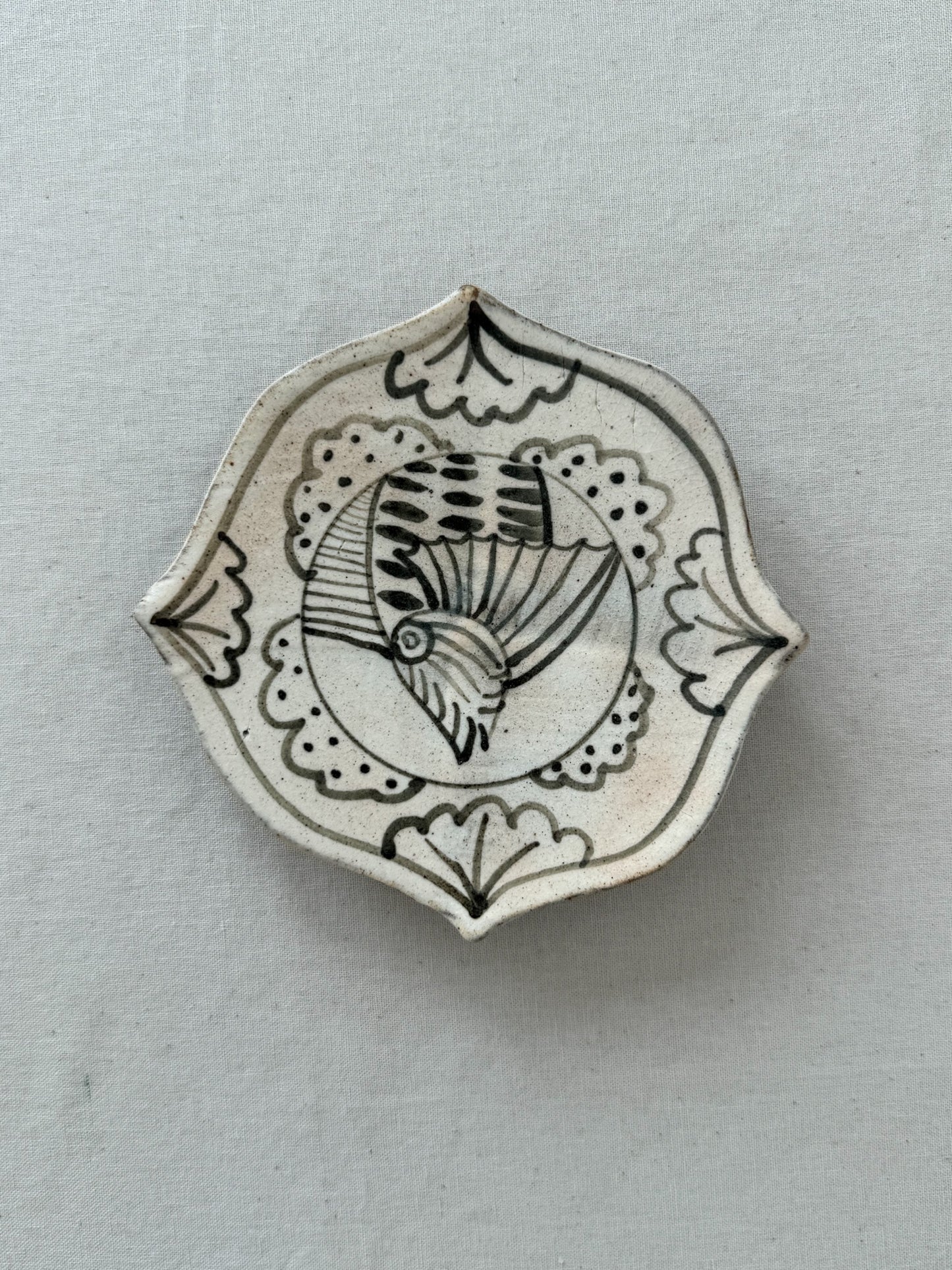 Petal Plate - Small Playful Fish