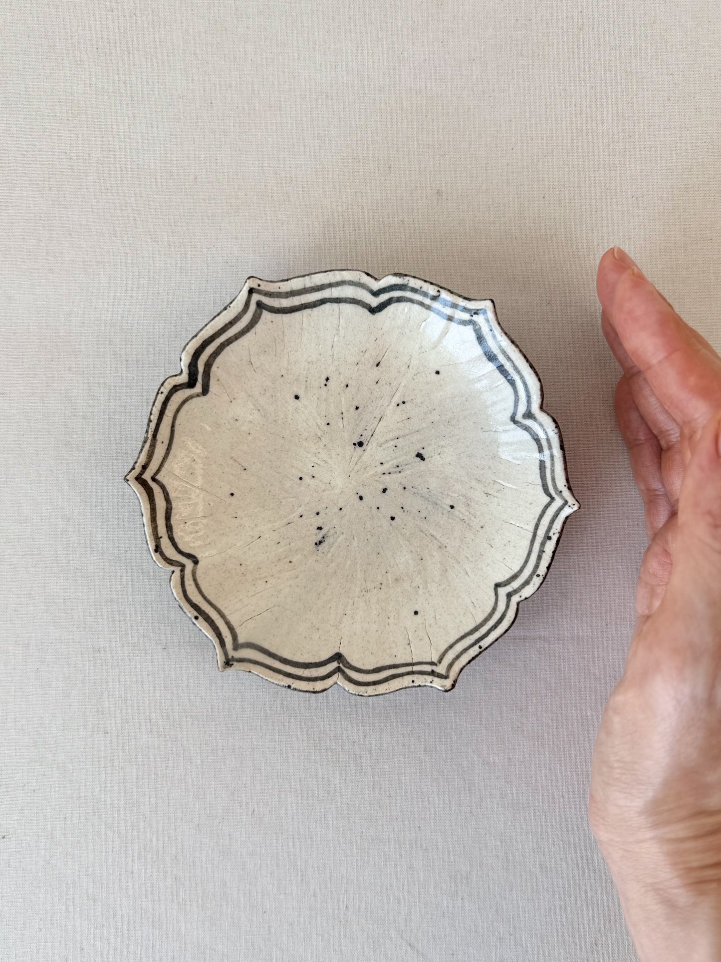 Double-Line Petal Plate