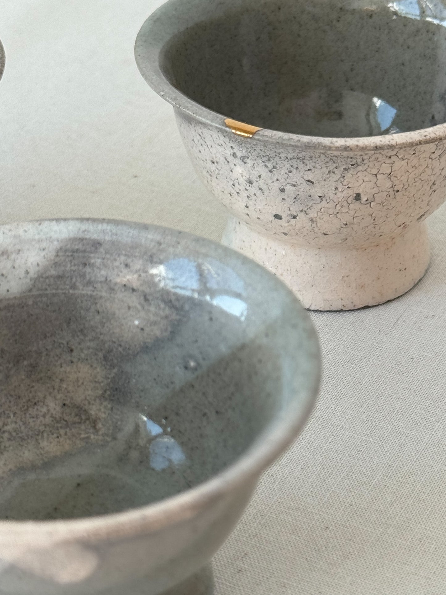 Buncheong Dipping Glaze Cup