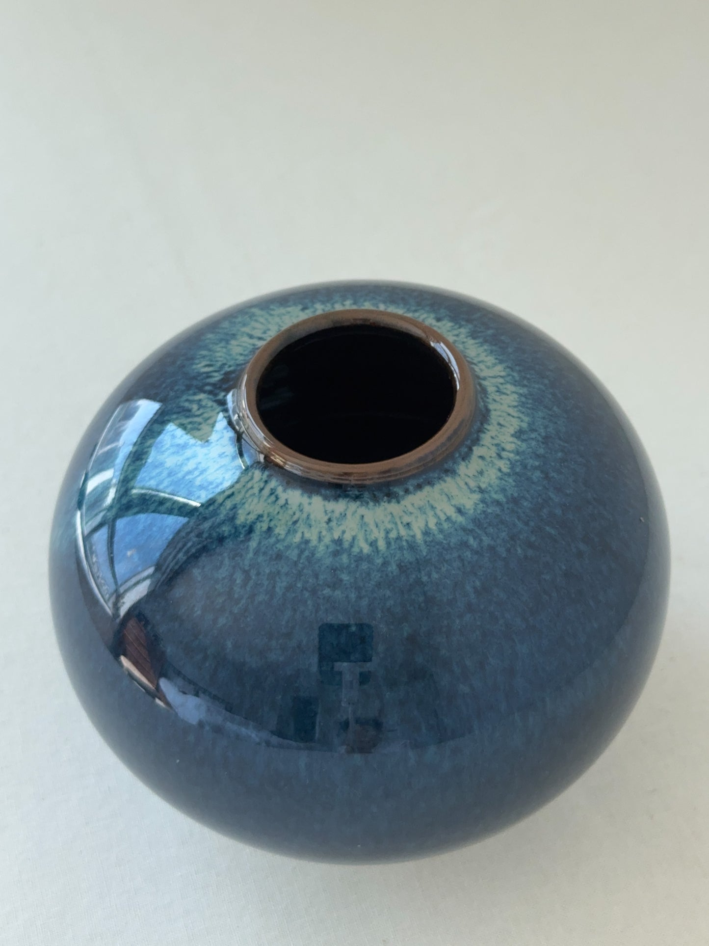 Midnight Indigo Moon Jar