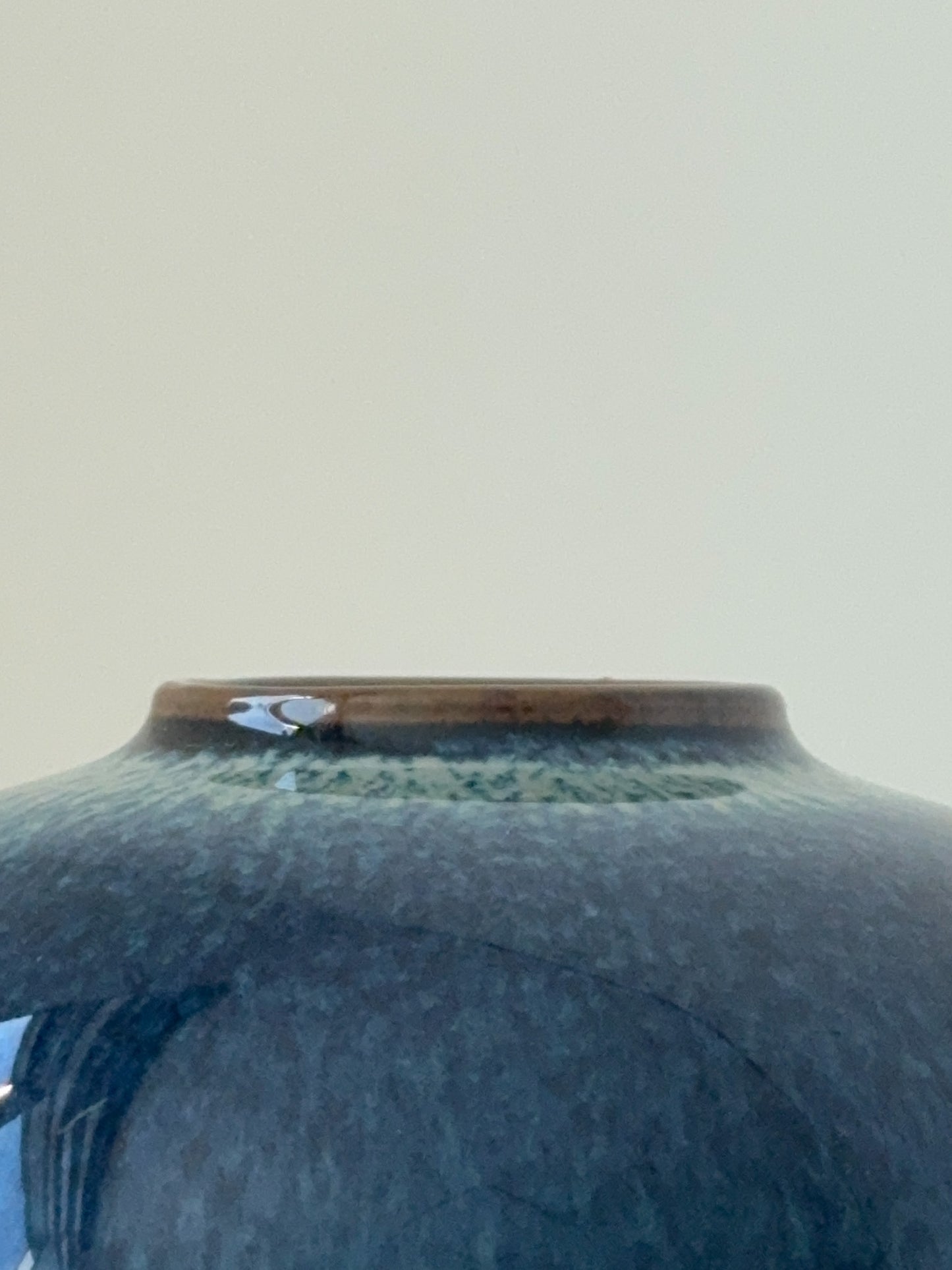Midnight Indigo Moon Jar