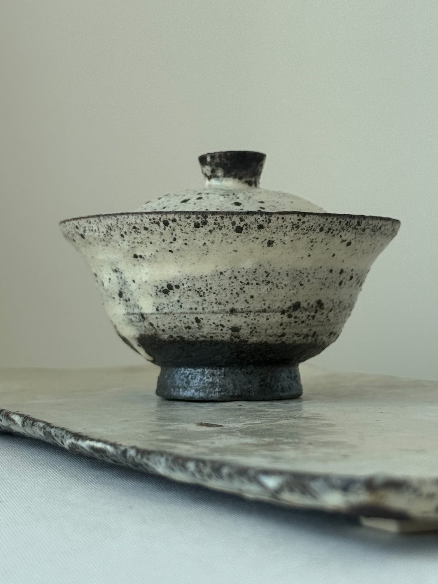 Quiet Strength in Clay-Buncheong Tray
