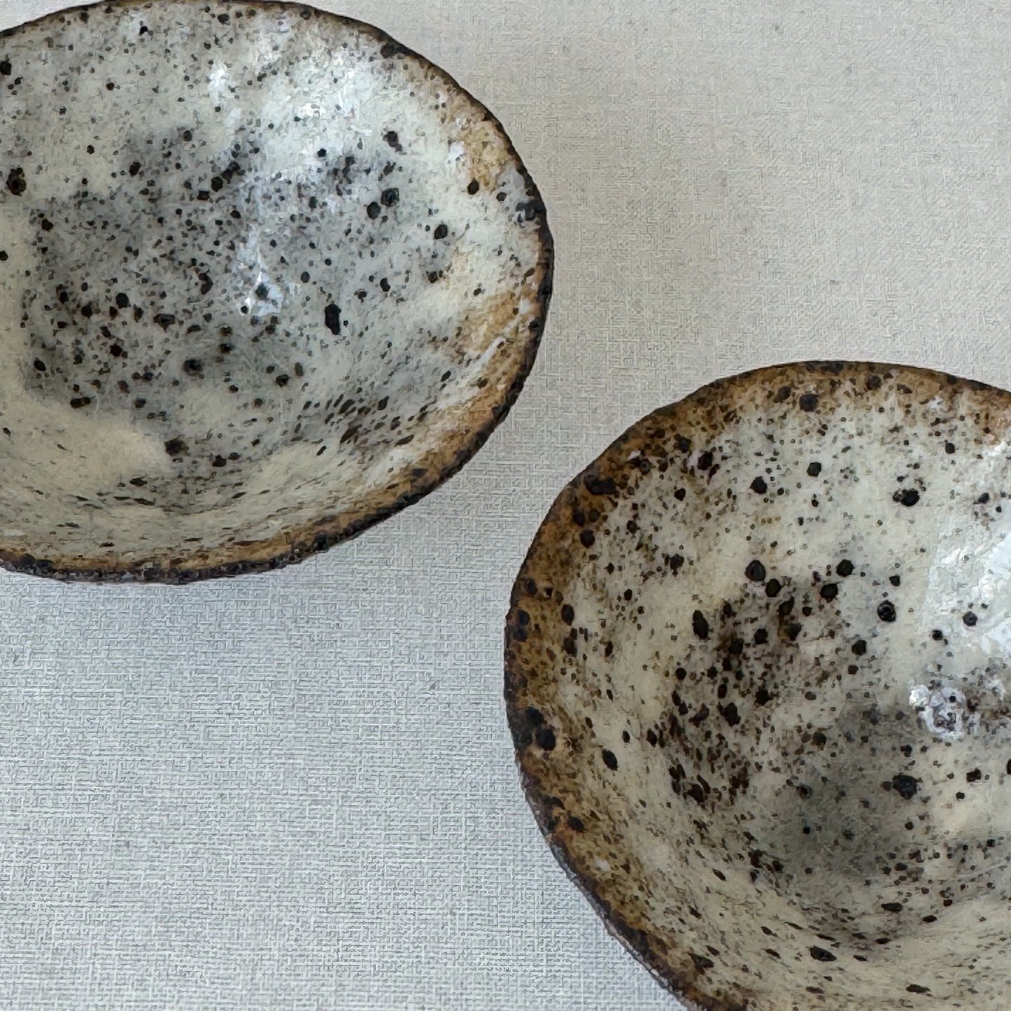 Quiet Strength in Clay-Buncheong Tea Cup Set (2 cups)