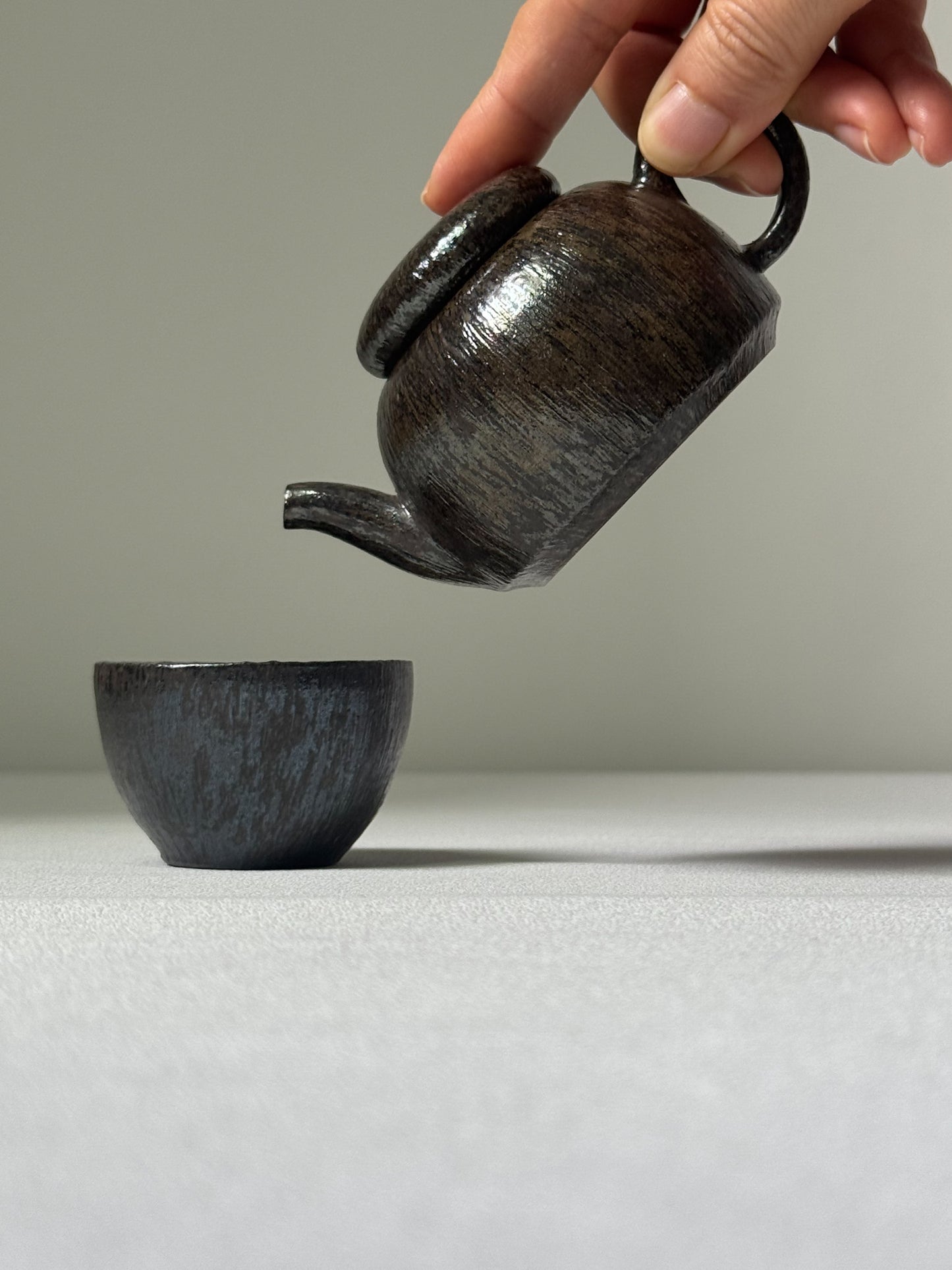 Starlit Rain Onggi Teapot (100cc)