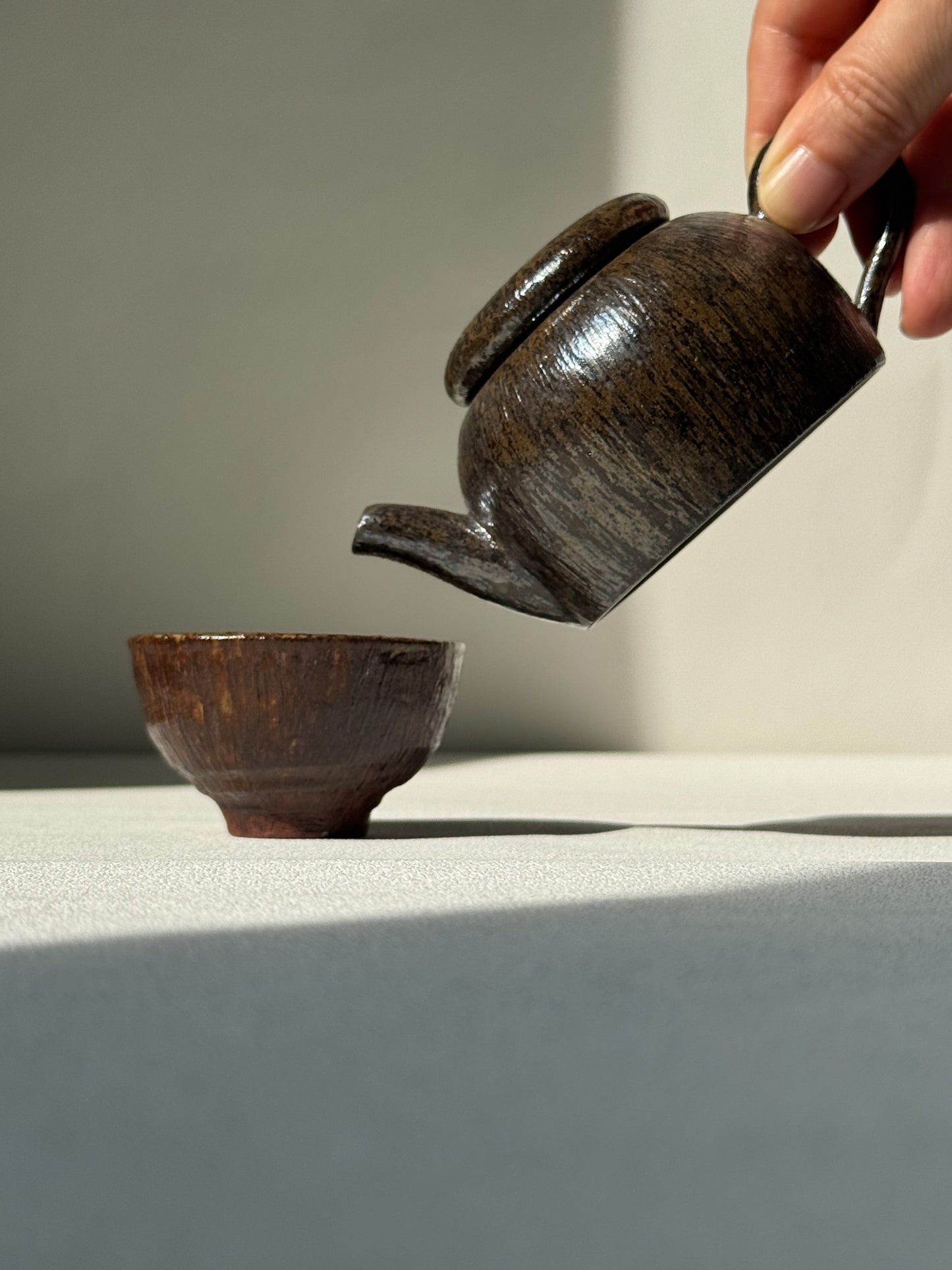 Starlit Rain Onggi Teapot (120cc)