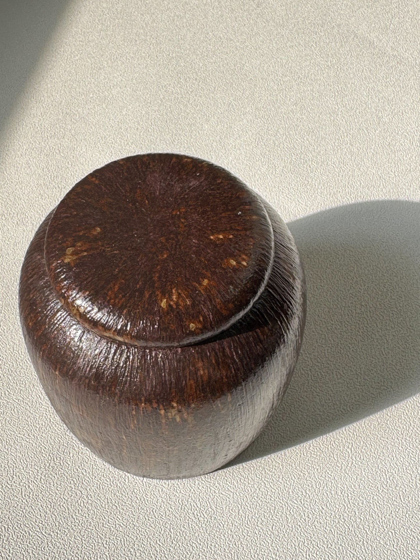 Starlit Rain Onggi Tea Caddy