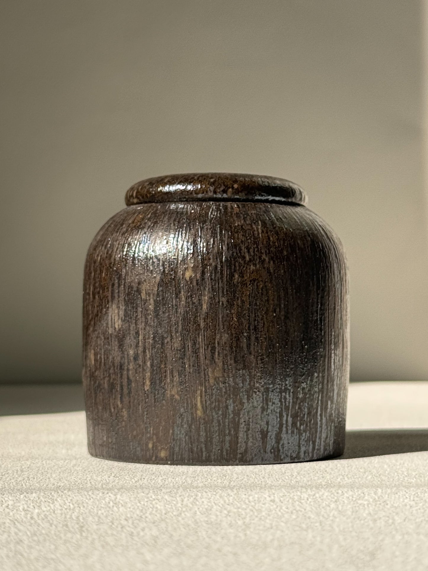 Starlit Rain Onggi Tea Caddy