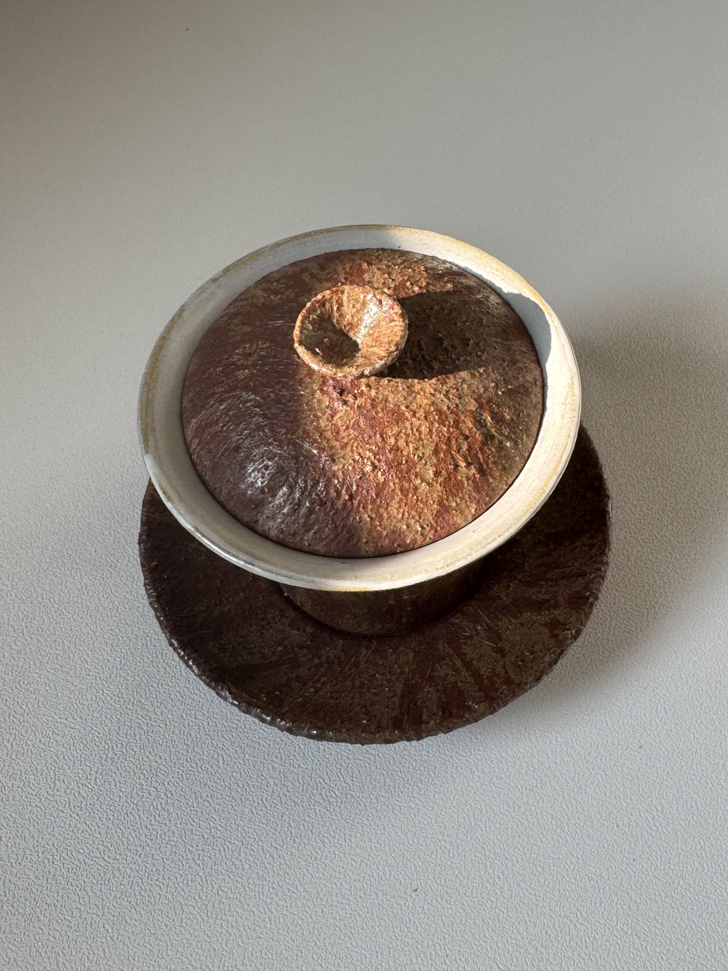 Earth Rain Onggi Gaiwan
