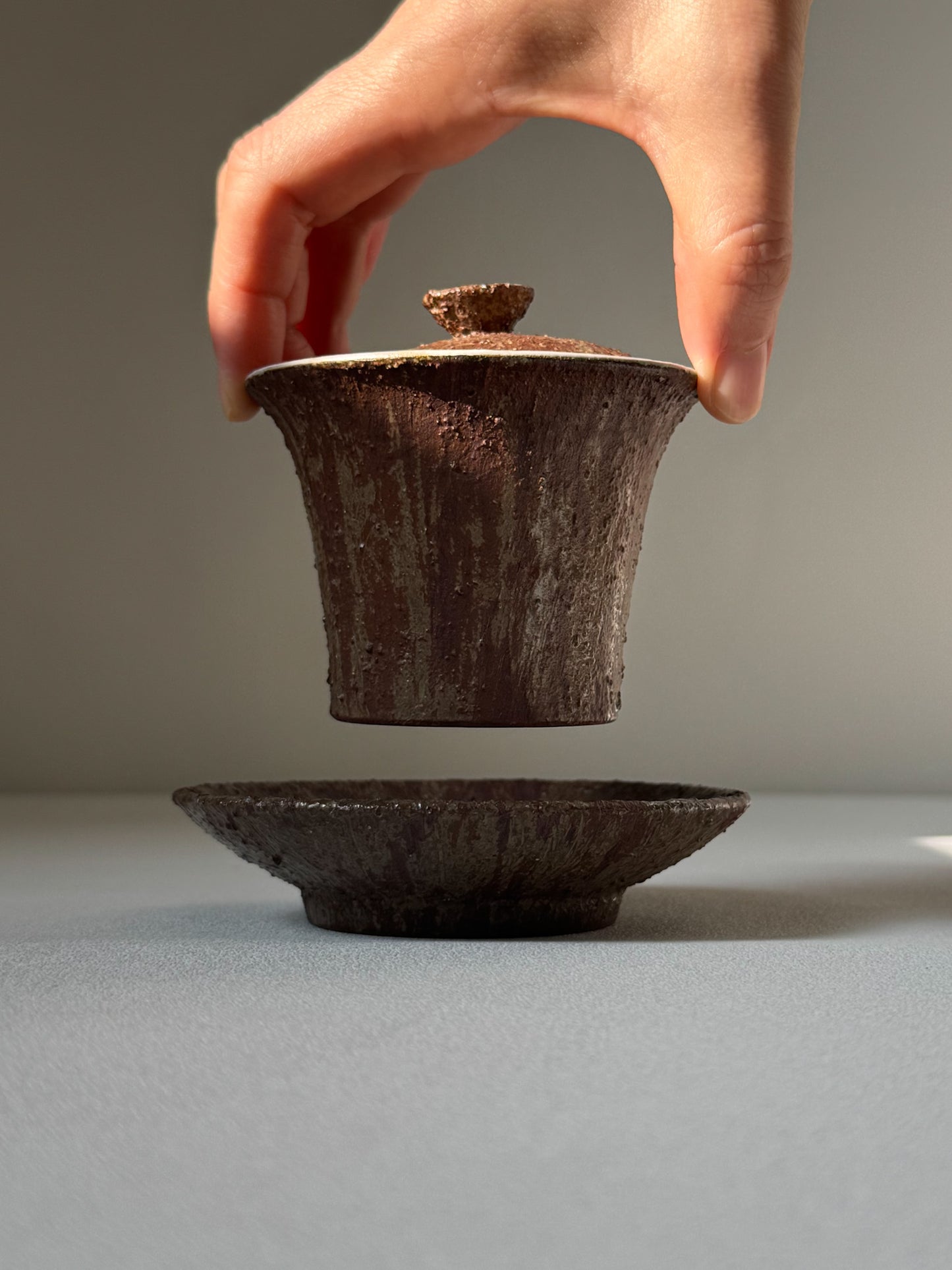 Earth Rain Onggi Gaiwan