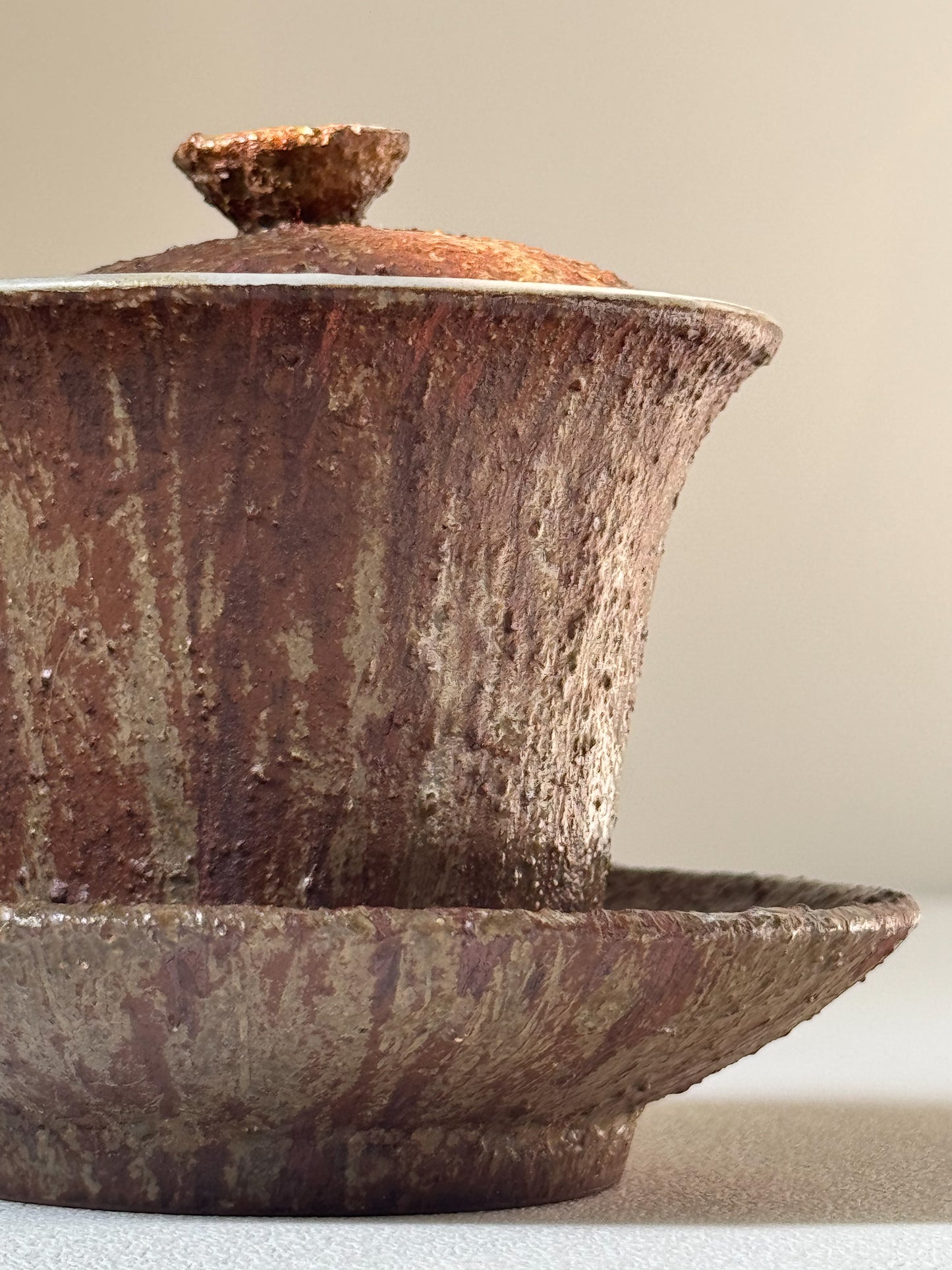Earth Rain Onggi Gaiwan