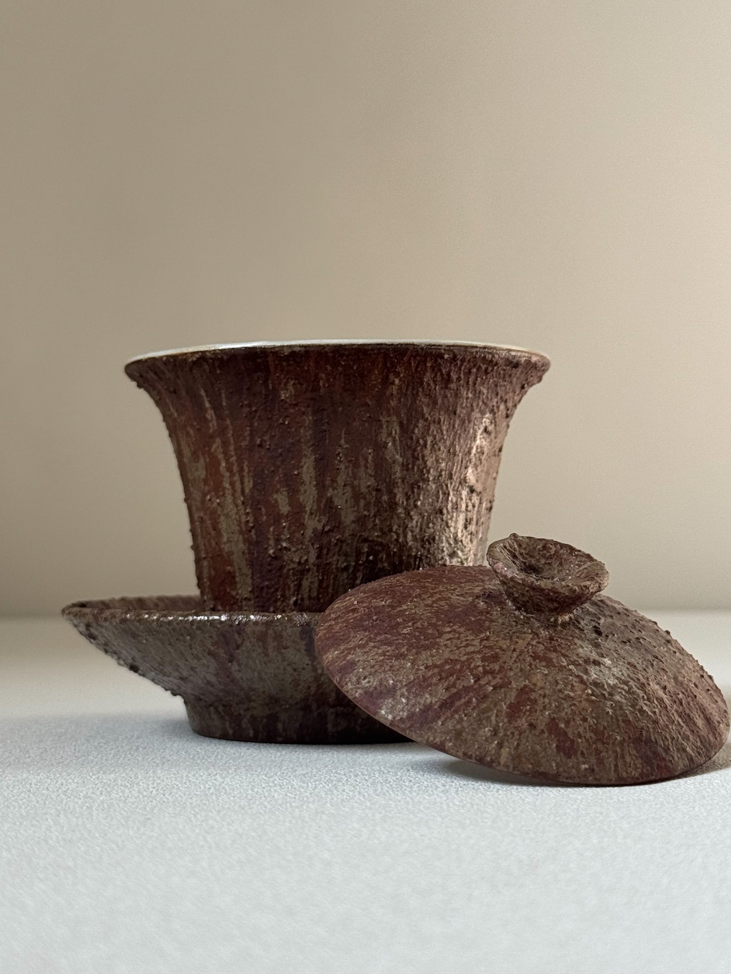 Earth Rain Onggi Gaiwan