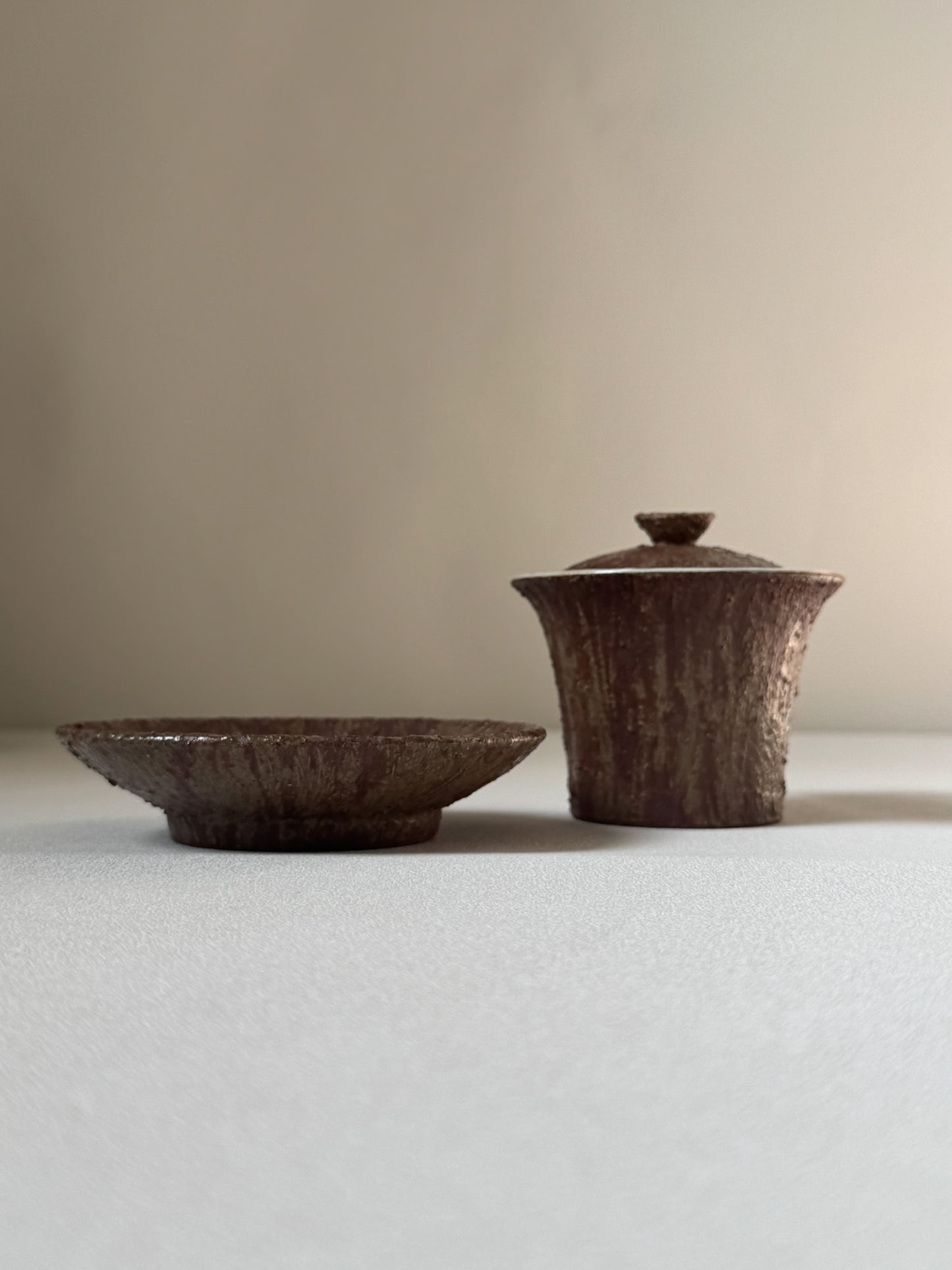 Earth Rain Onggi Gaiwan