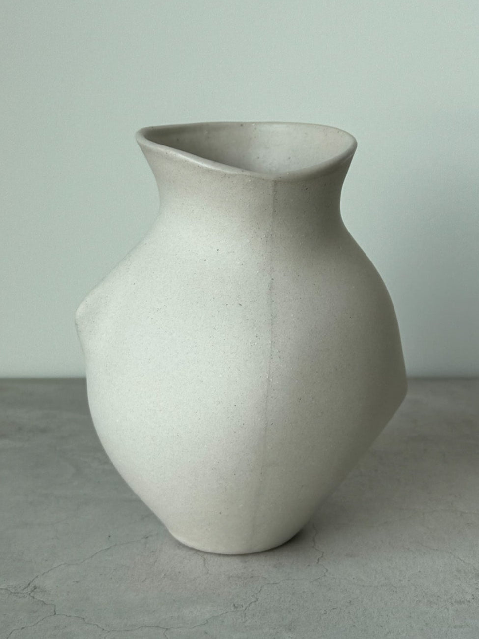 Organic Ivory Vase