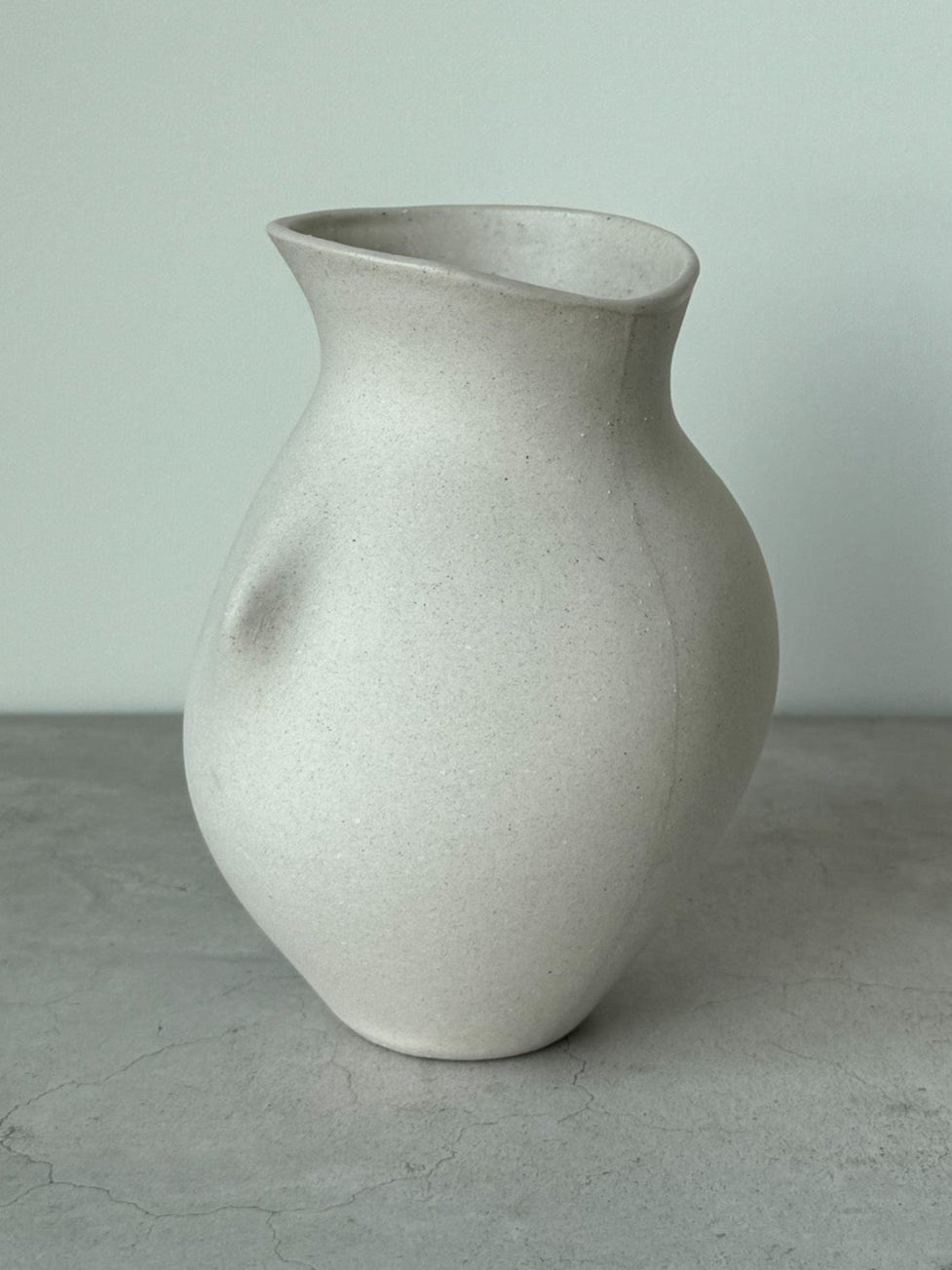 Organic Ivory Vase