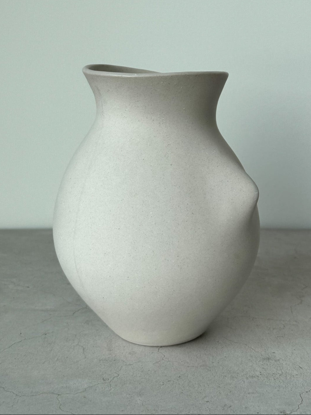 Organic Ivory Vase