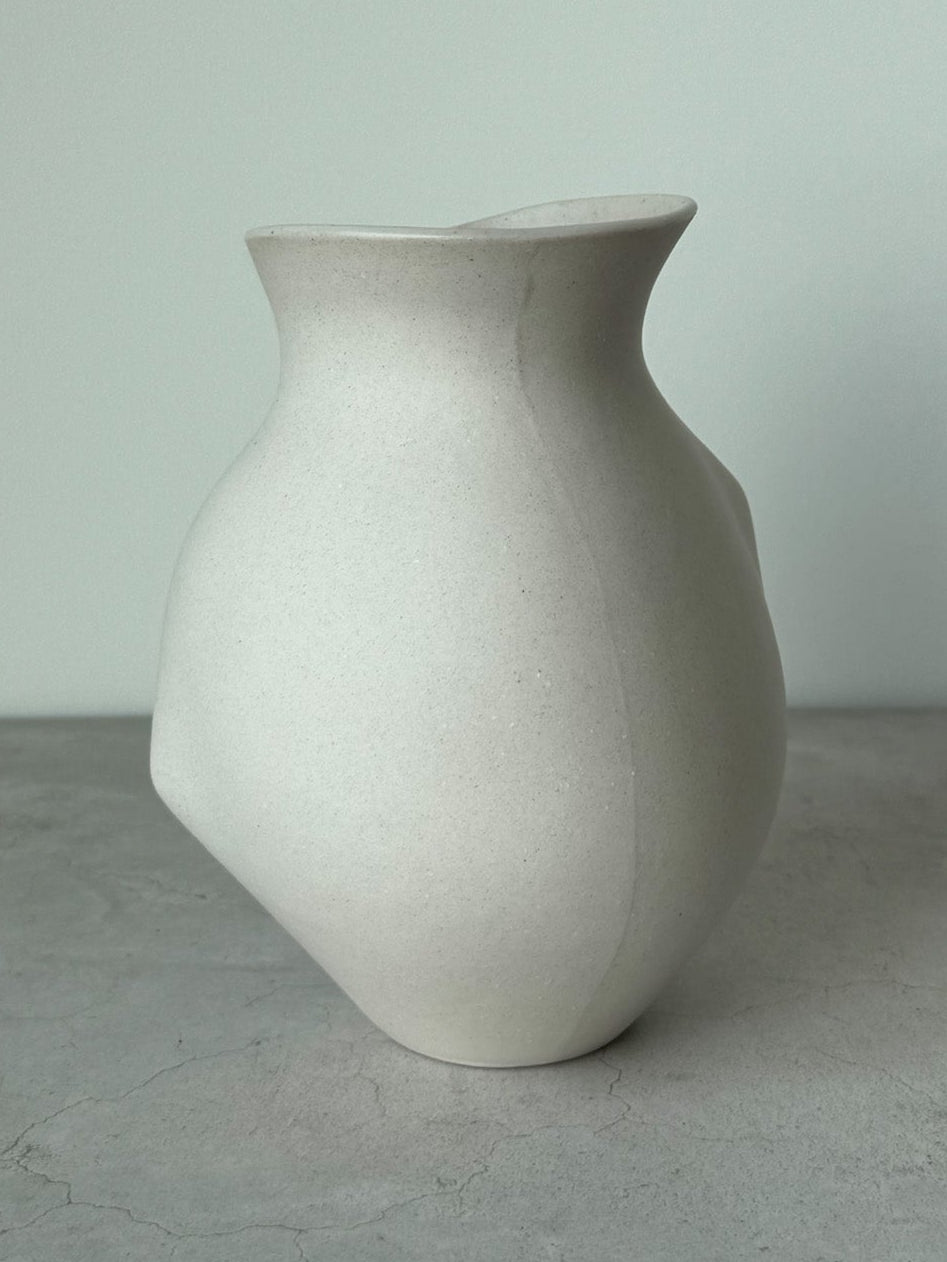 Organic Ivory Vase