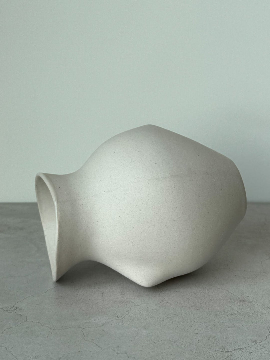 Organic Ivory Vase