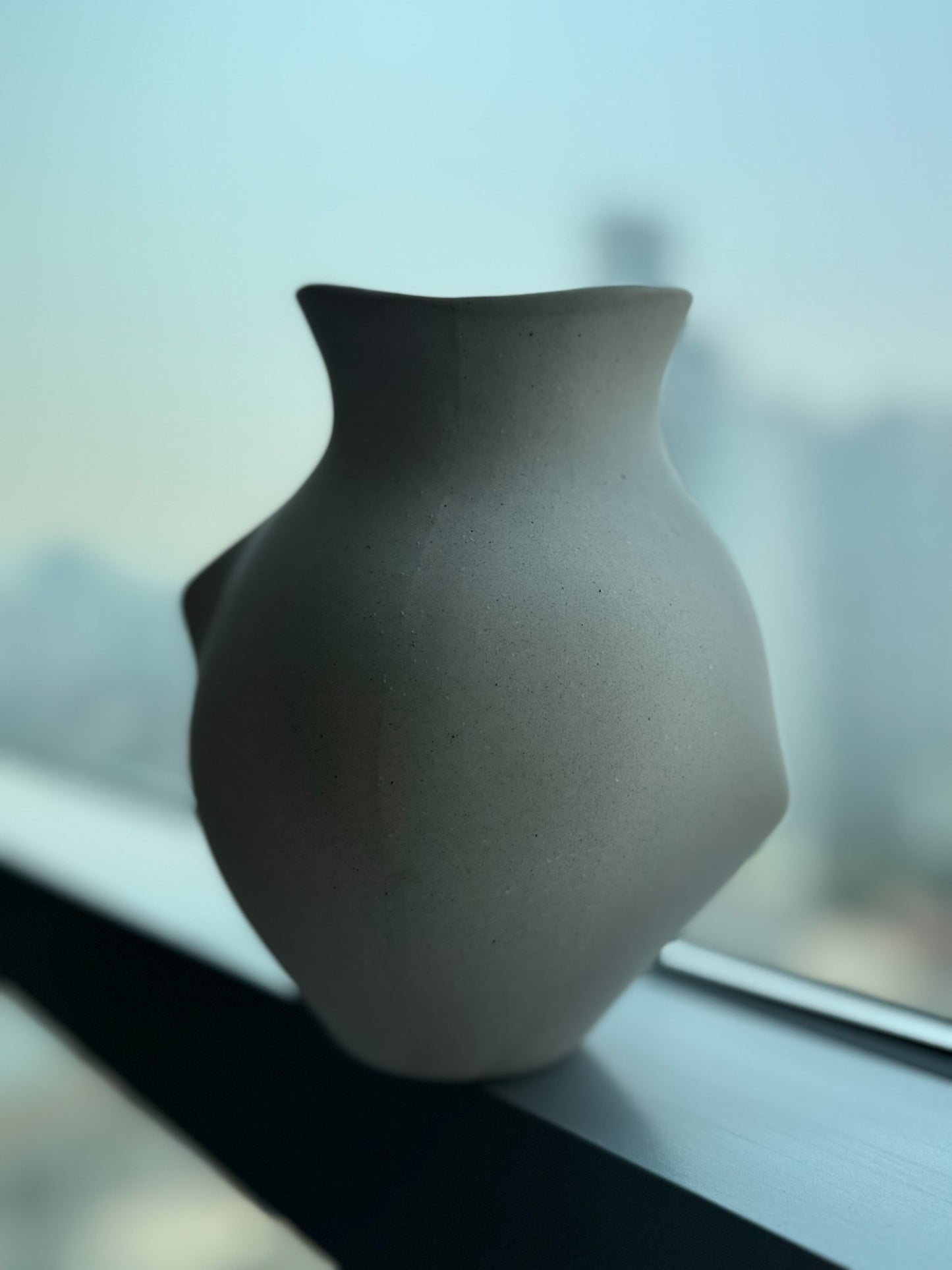 Organic Ivory Vase