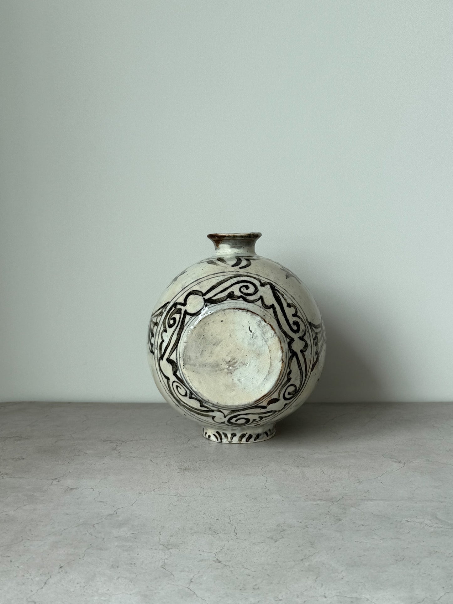 Joseon Buncheong Janggun Bottle - Fish