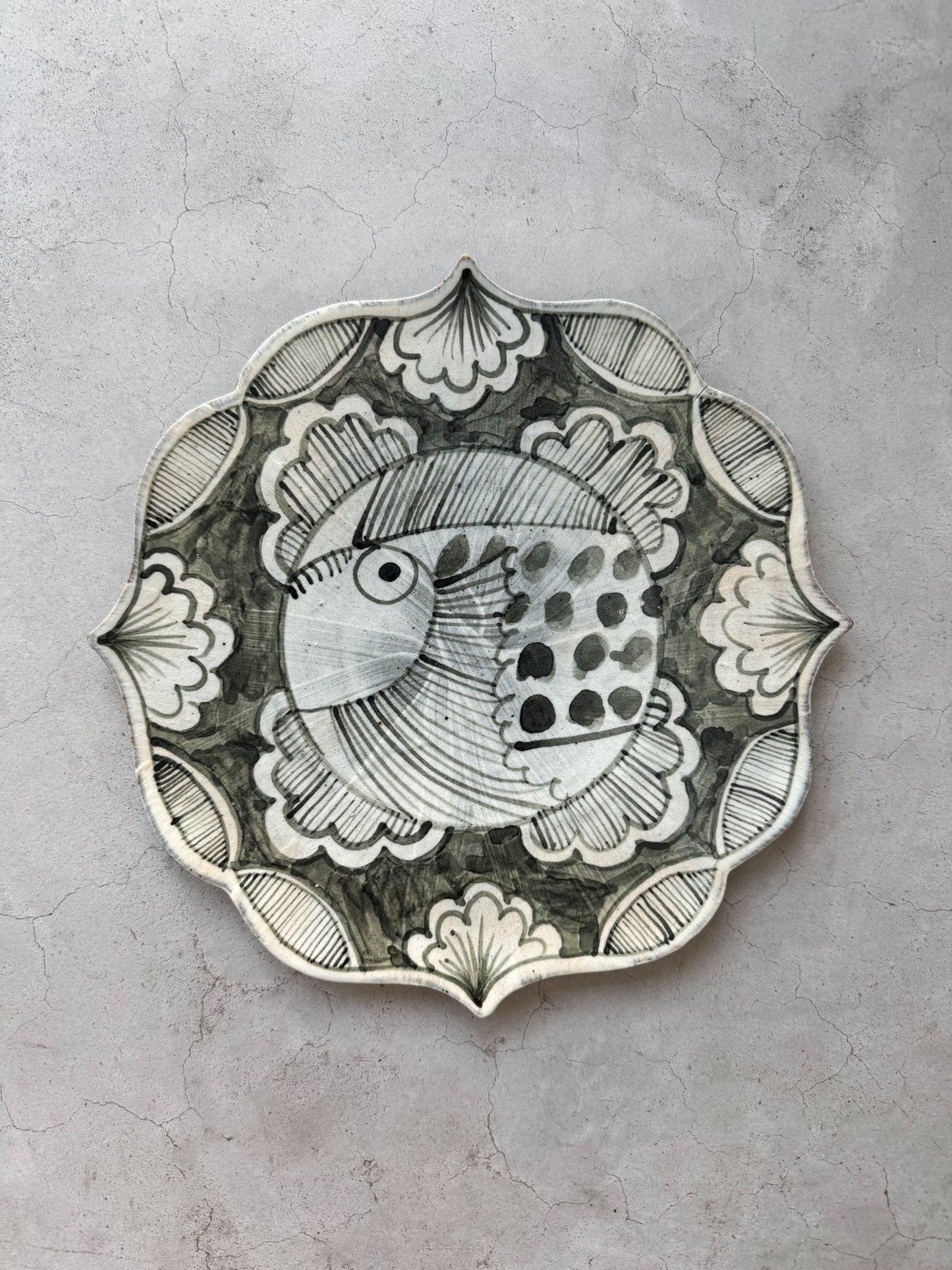 Petal Plate - Playful Fish