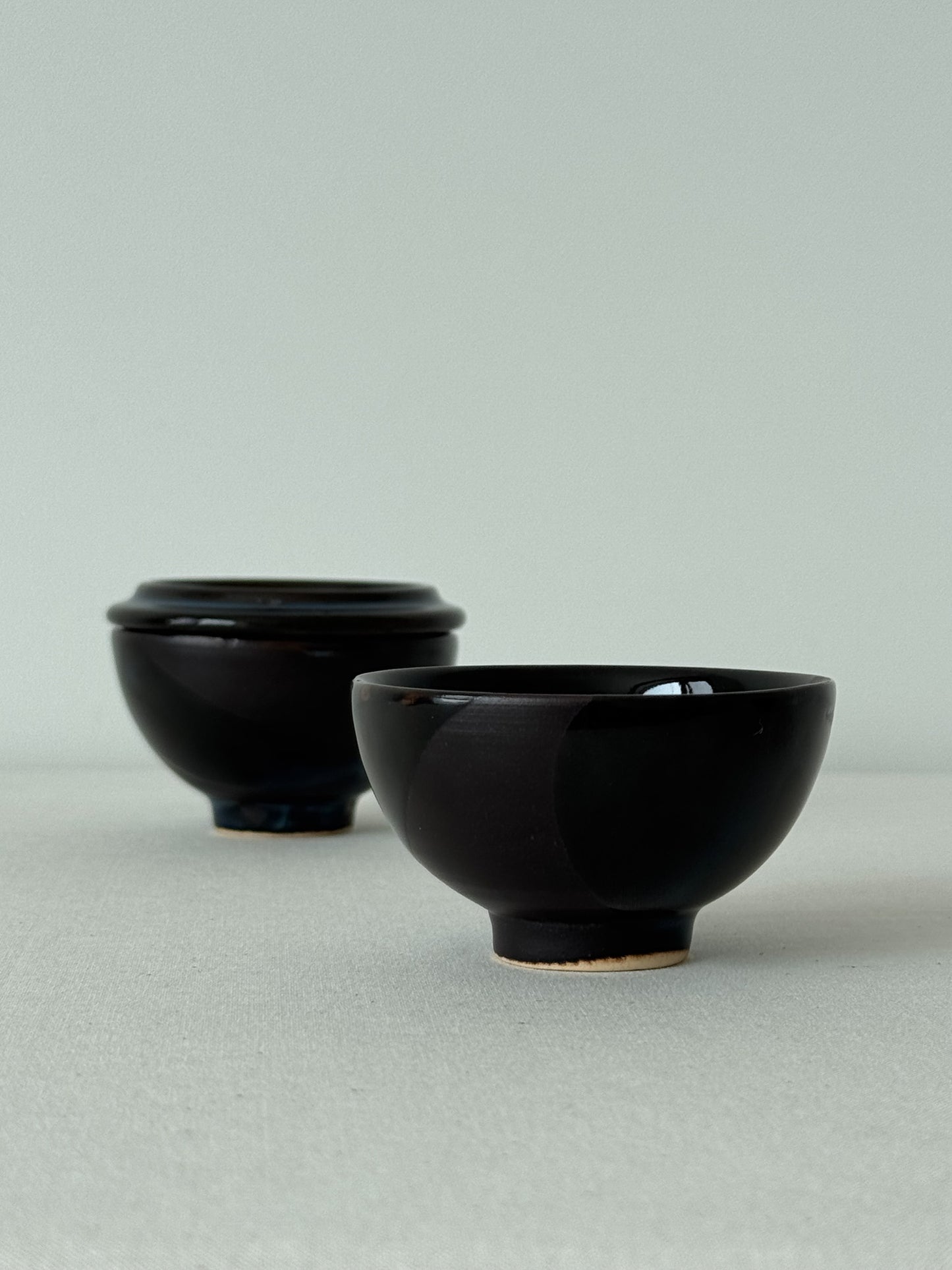 Moon Jar Teacup Set - Midnight Sky
