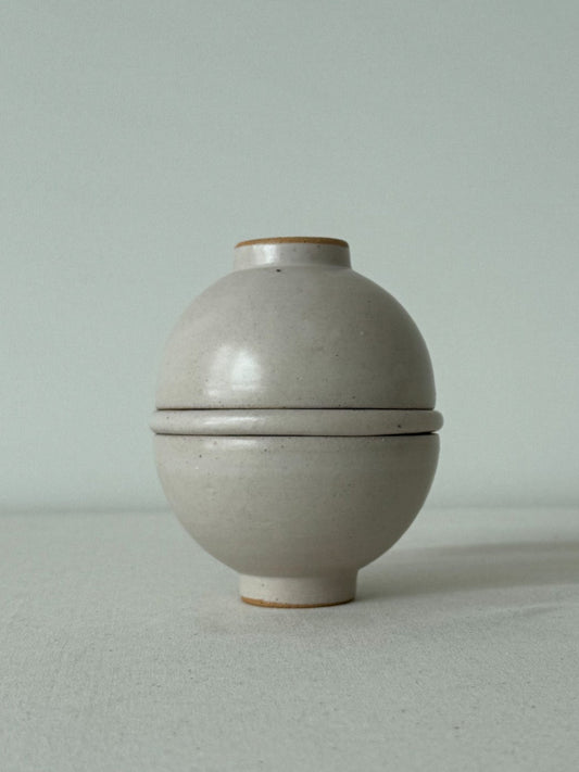 Moon Jar Teacup Set -Ivory
