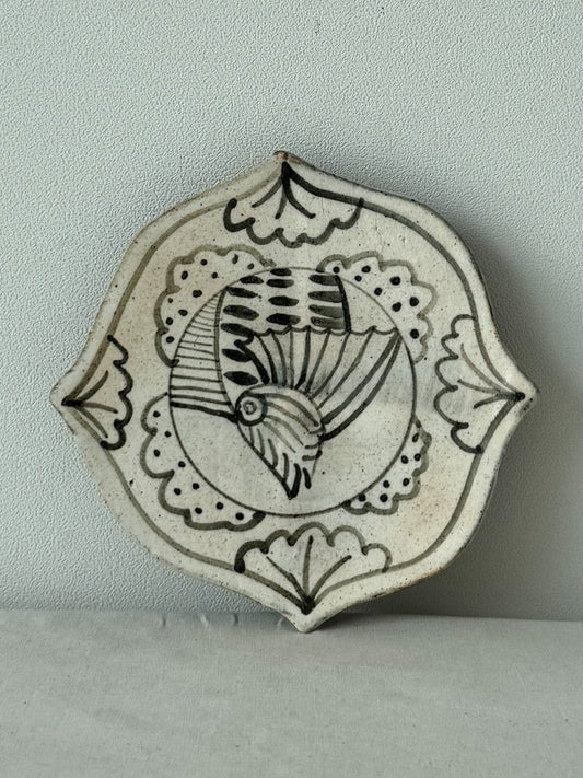 Petal Plate - Small Playful Fish