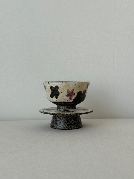 Petal Bloom Buncheong Teacup Set