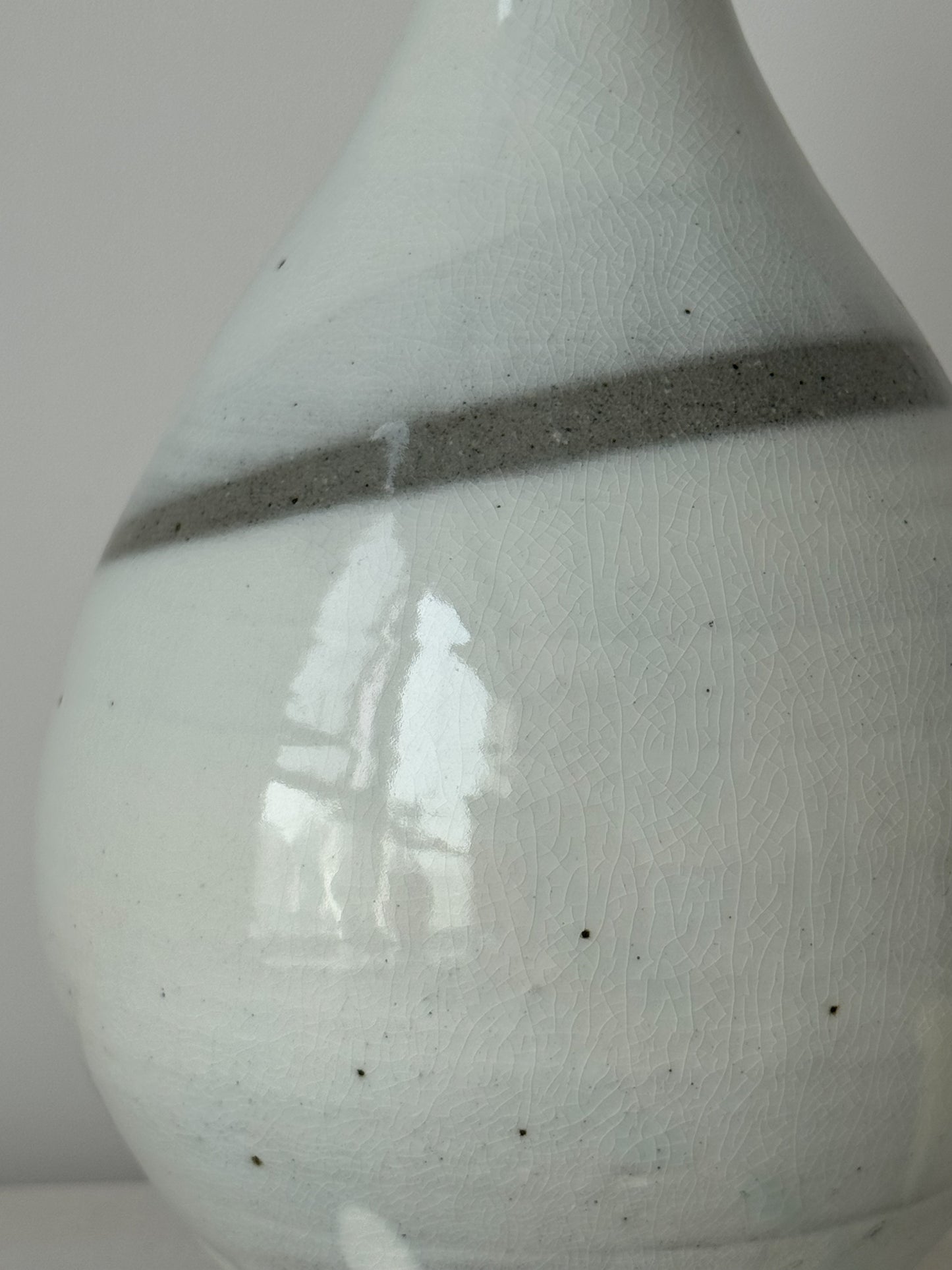 Elegant Buncheong Sake Bottle