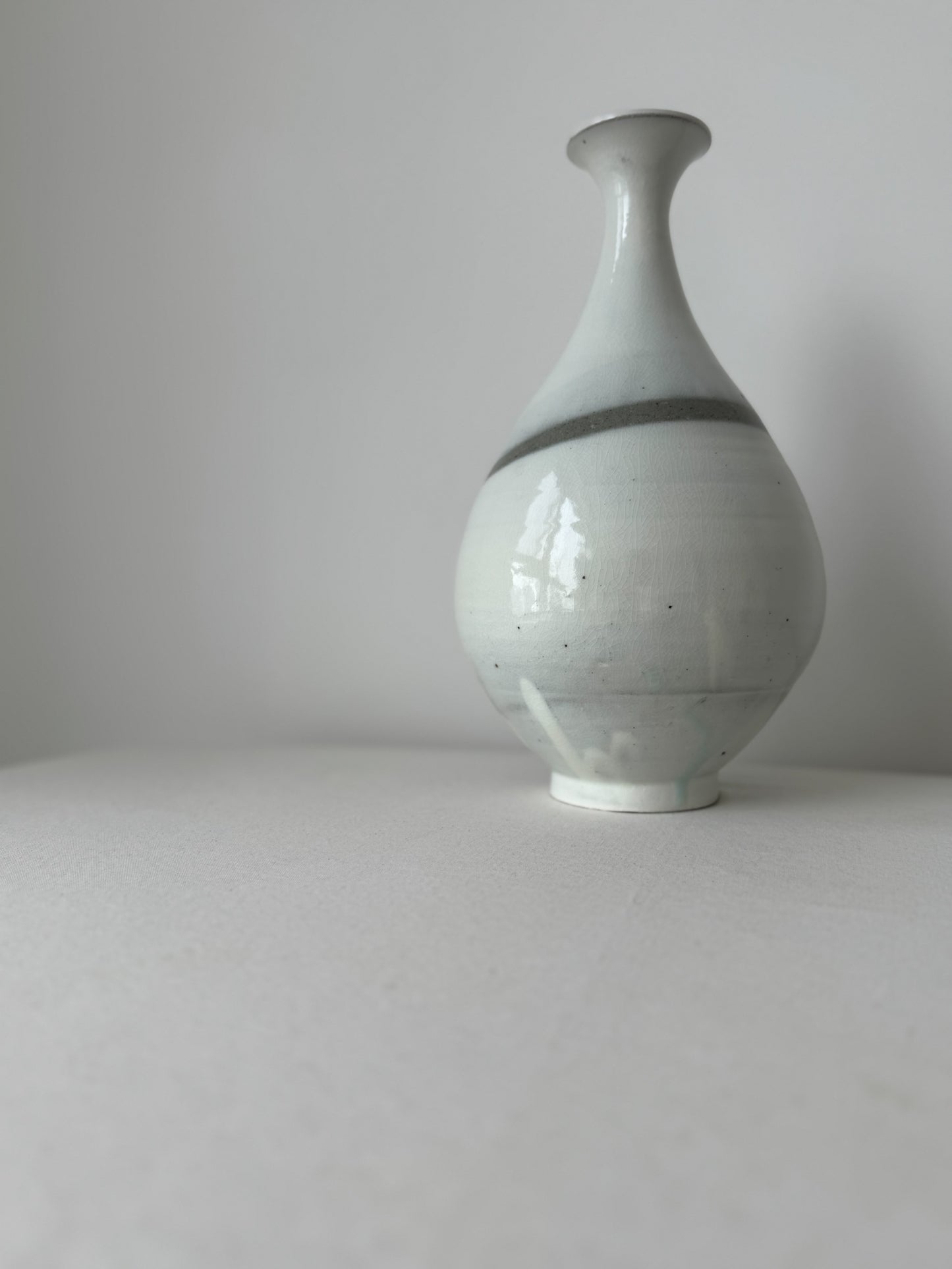 Elegant Buncheong Sake Bottle