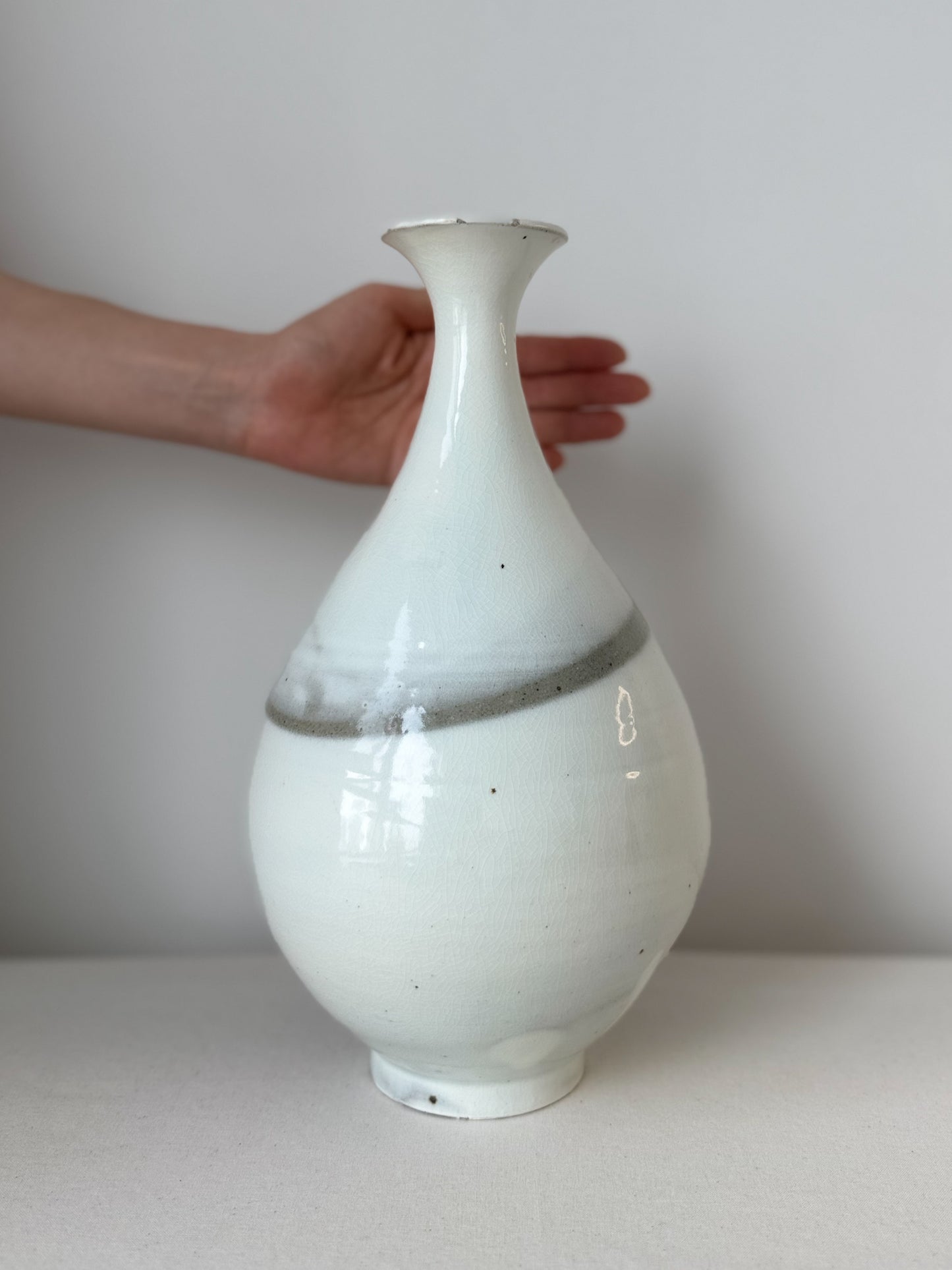 Elegant Buncheong Sake Bottle
