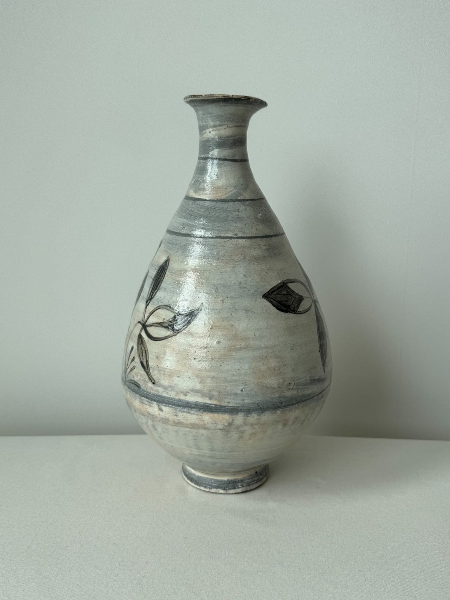 Joseon Buncheong Vase - Wildflower