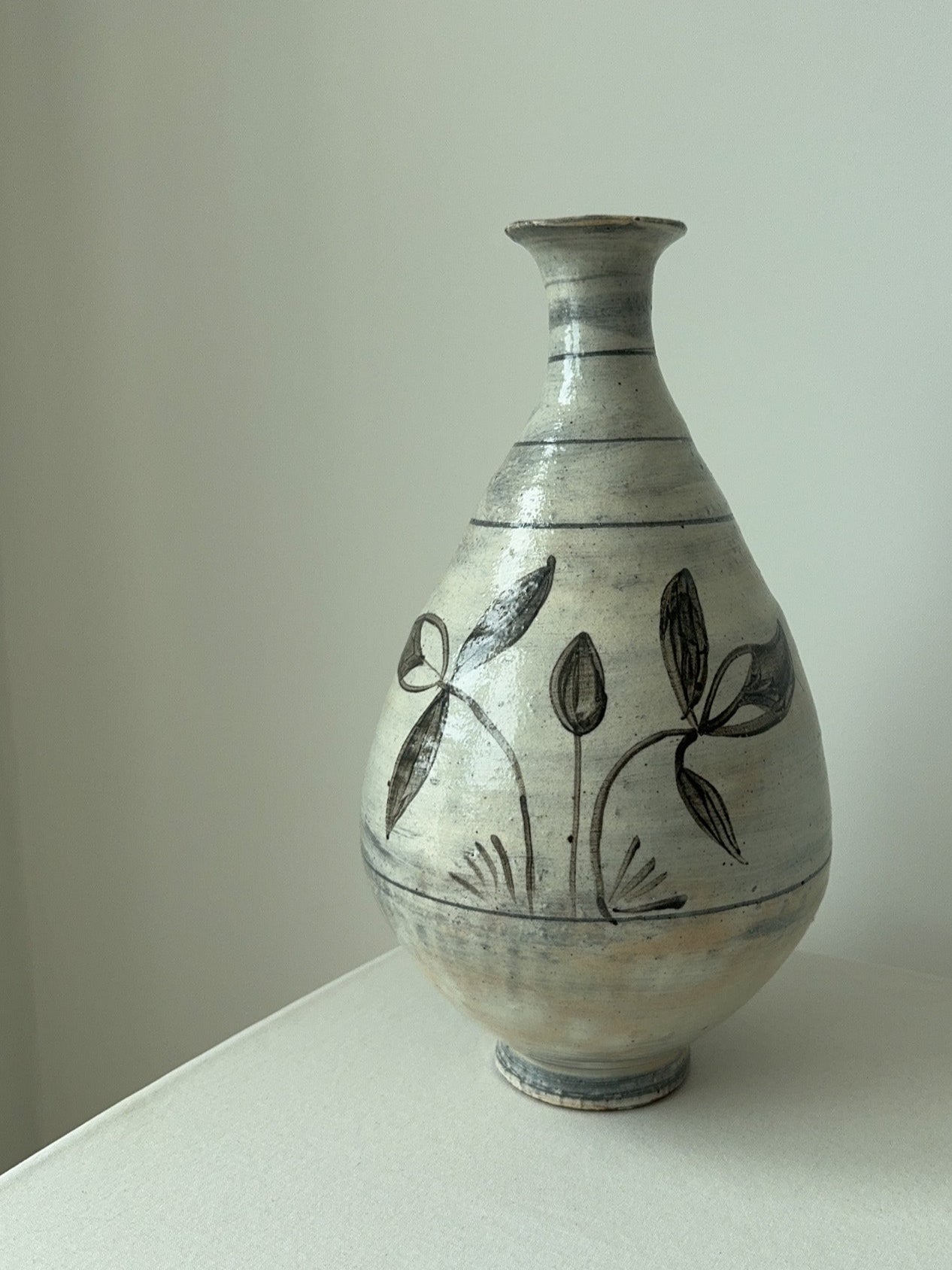 Joseon Buncheong Vase - Wildflower
