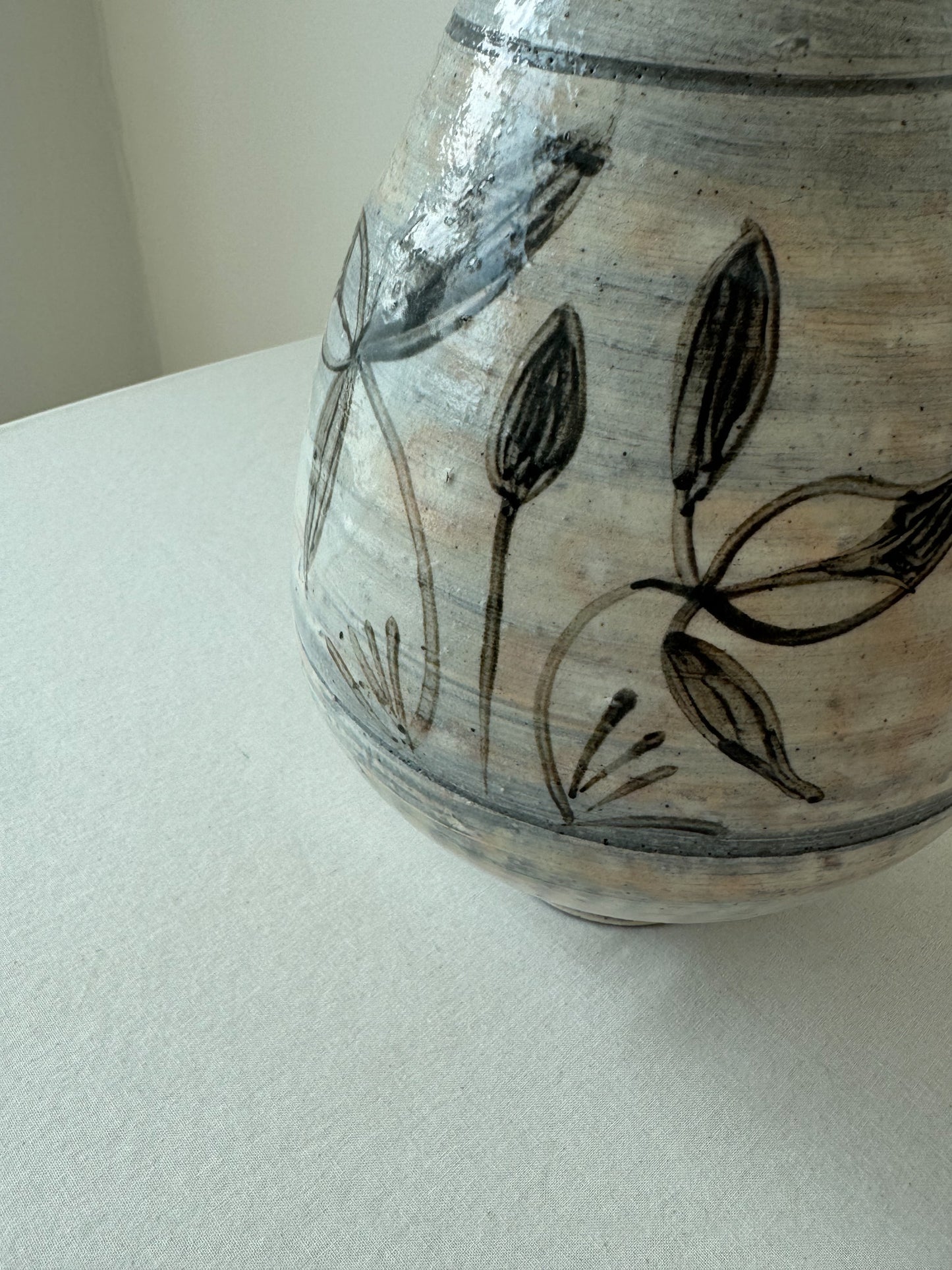 Joseon Buncheong Vase - Wildflower
