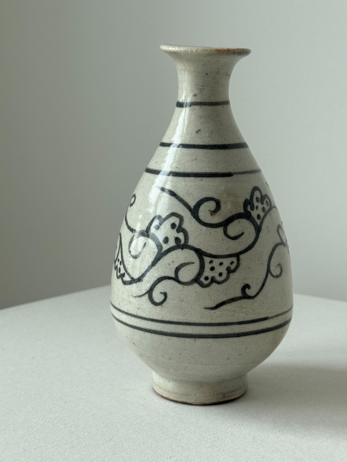 Joseon Buncheong Small Vase - Vine