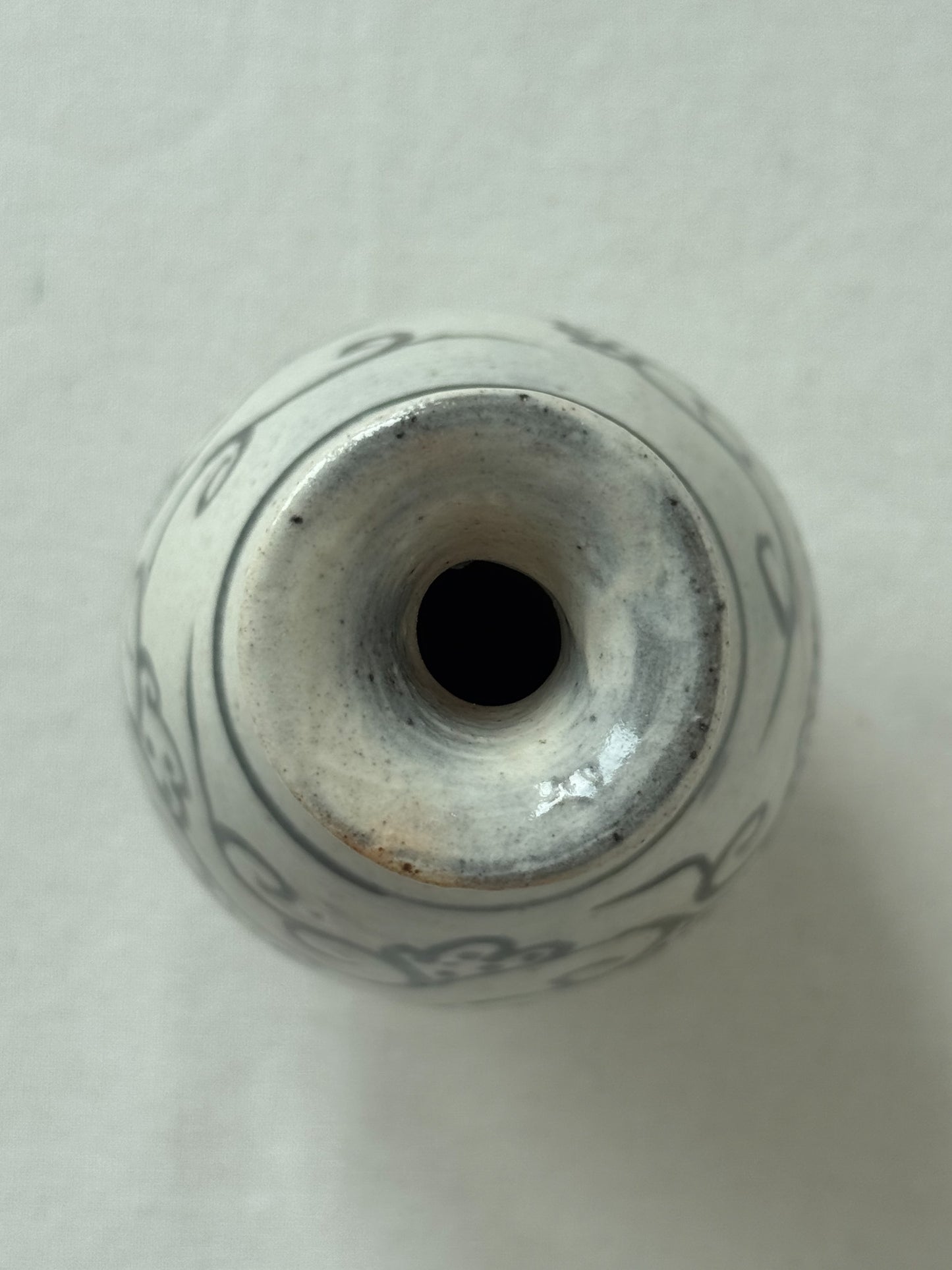 Joseon Buncheong Small Vase - Vine