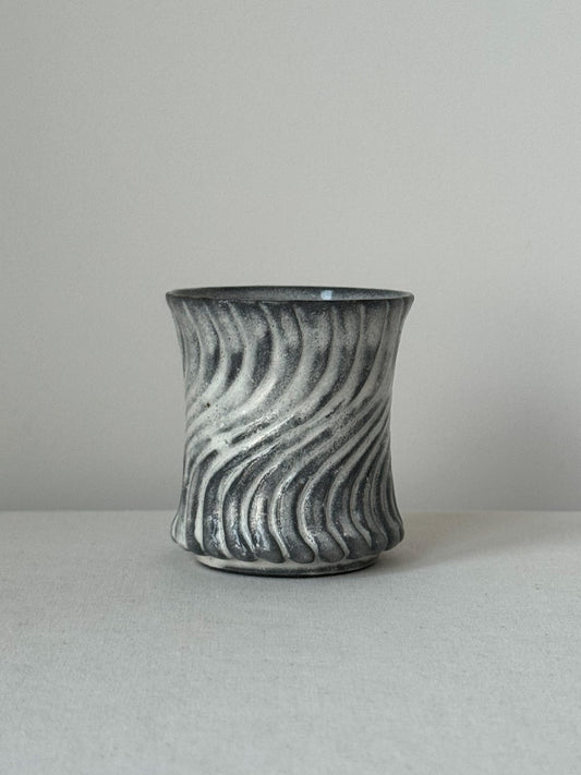 Black Clay Rising Wave Cup