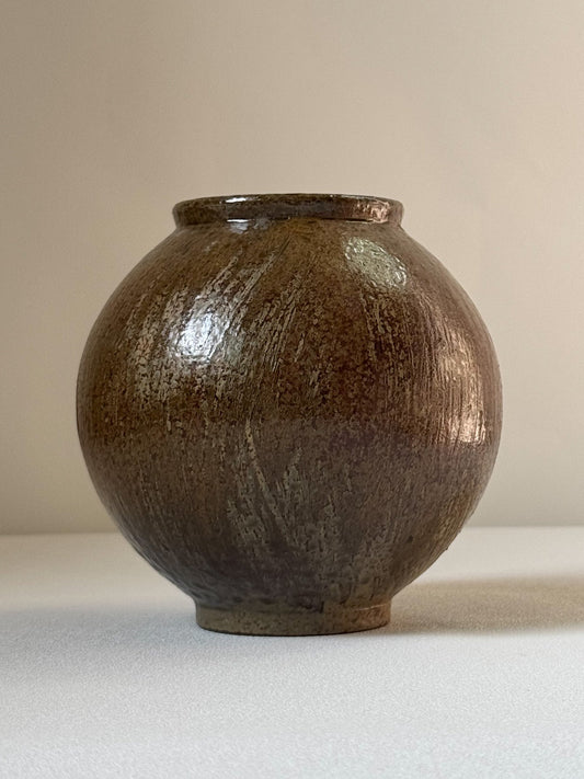 Starlit Rain Onggi Moon Jar