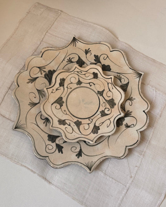 Petal Plate - Floral Vine Set